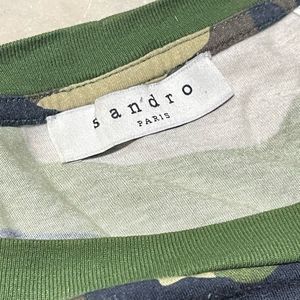 Sandro men’s camouflage T-shirt